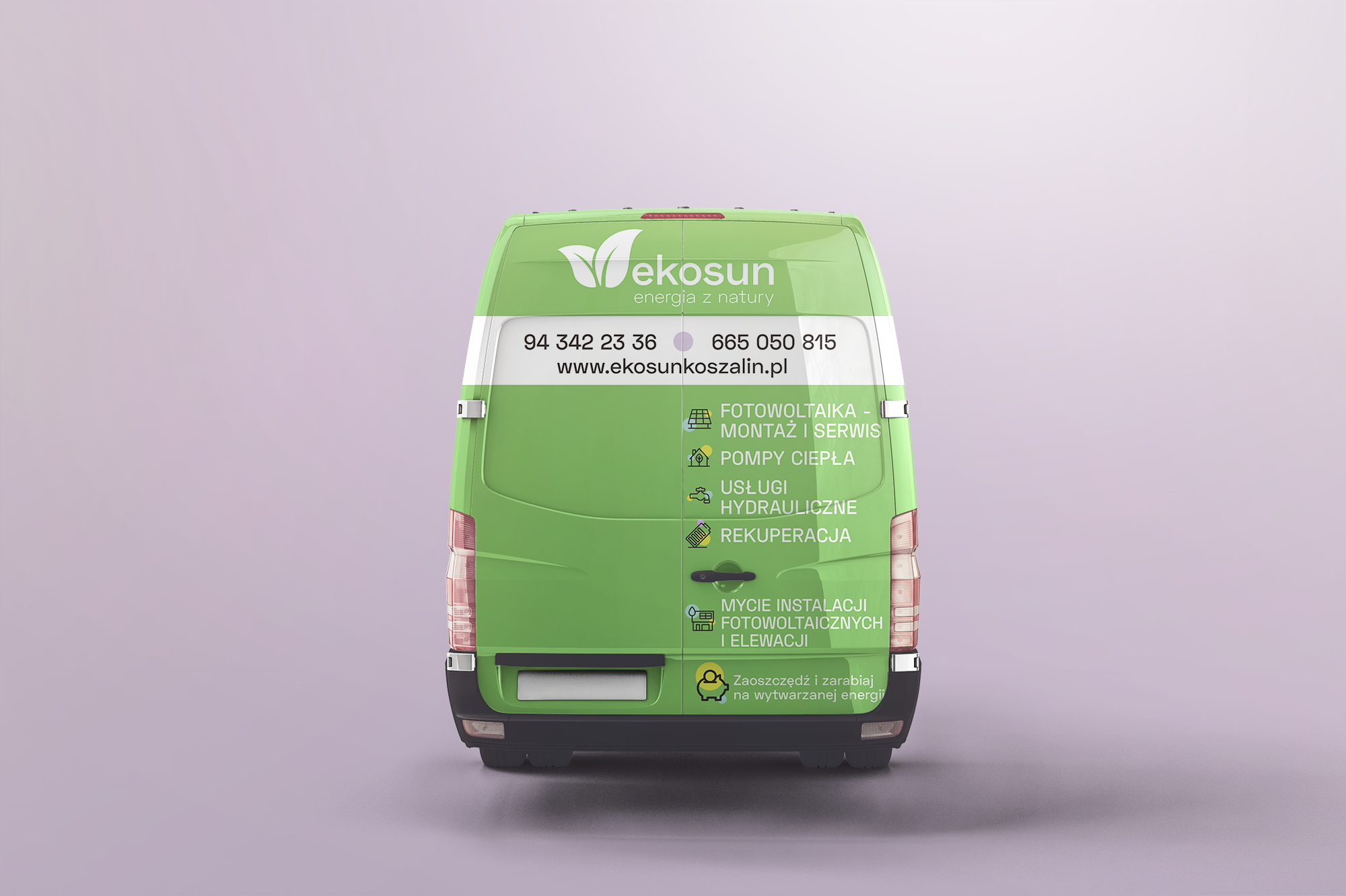 Ekosun - vehicle branding