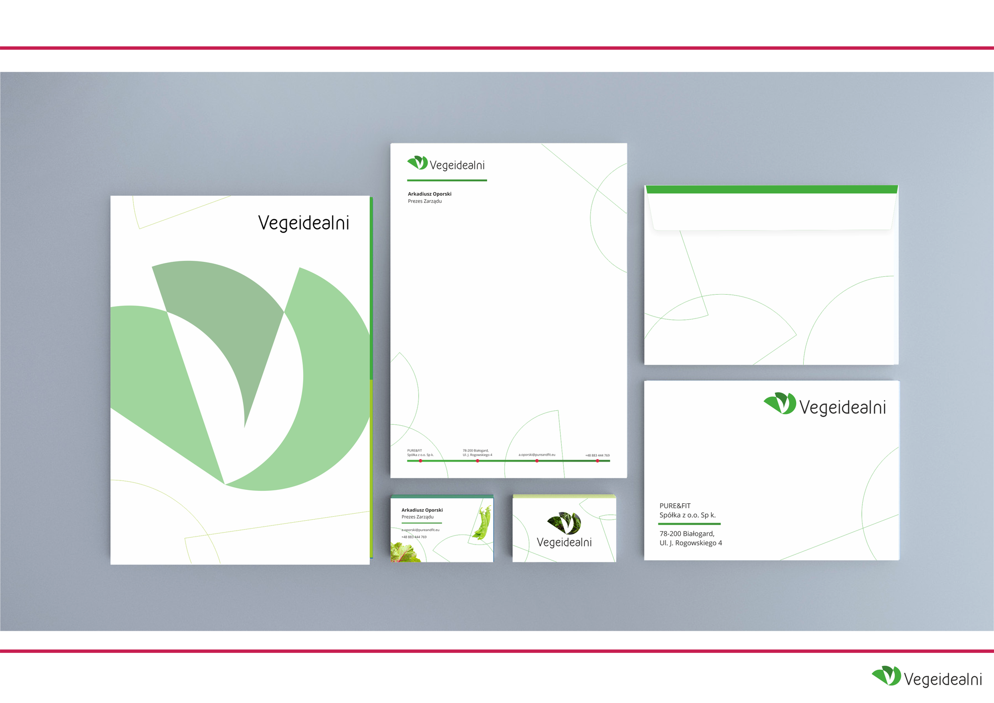 Vegeidealni - materiały firmowe